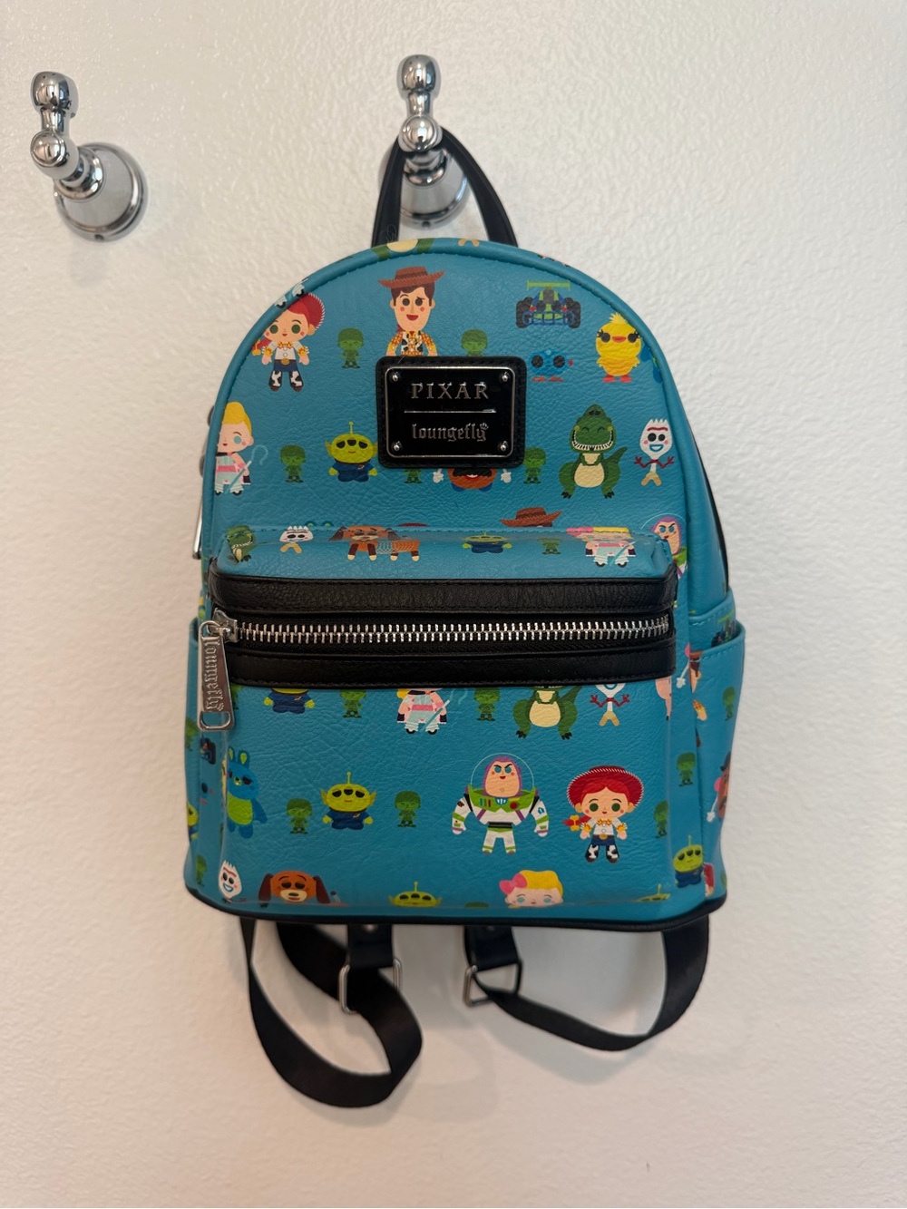 Loungefly Mini Backpack - Teal Toy Story Print